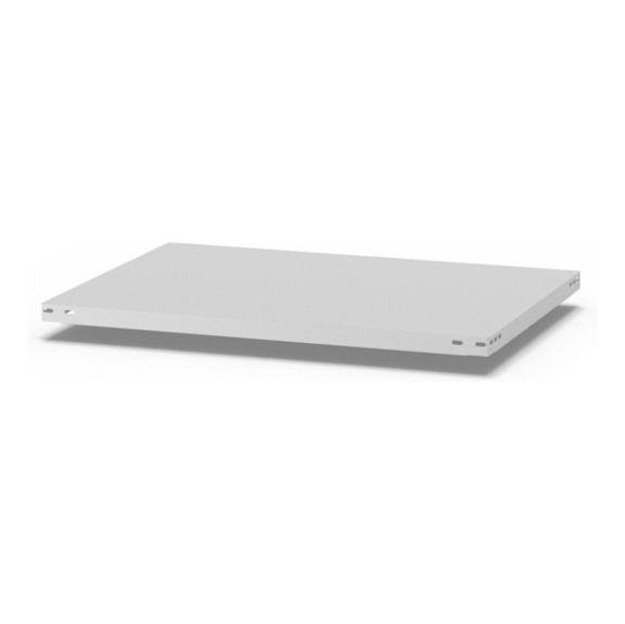 Tablette supplémentaire HOFE 1 000x600 mm, gris clair, capacité de charge 140 kg - Tablette supplémentaire pour étagères de stockage