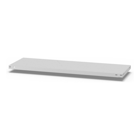 HOFE additional shelf 1,300x400 mm, light grey, 215 kg load - Additional shelf for shelving racks
