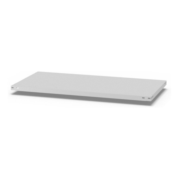 HOFE additional shelf 1,300x600 mm, light grey, 240 kg load - Additional shelf for shelving racks