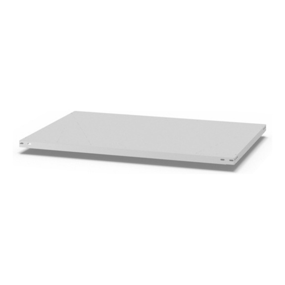 HOFE additional shelf 1,300x800 mm, light grey, 240 kg load - Additional shelf for shelving racks