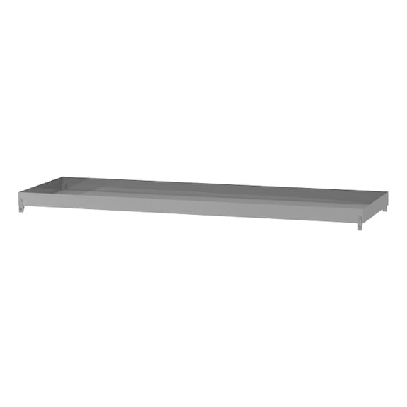 HOFE additional shelf 1,000x400 mm, zp., 200 kg load Z13040W/040 - Additional shelf for tray racks