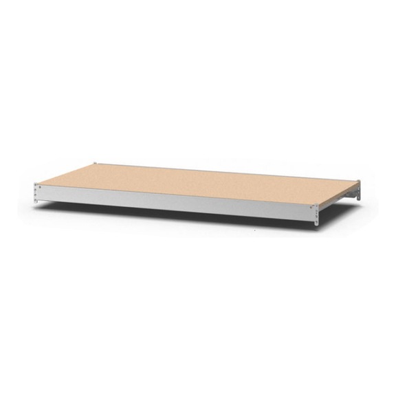 HOFE additional shelf 1,500x500 mm, chipboard panel - Additional shelf for large-compartment racks with chipboard panels