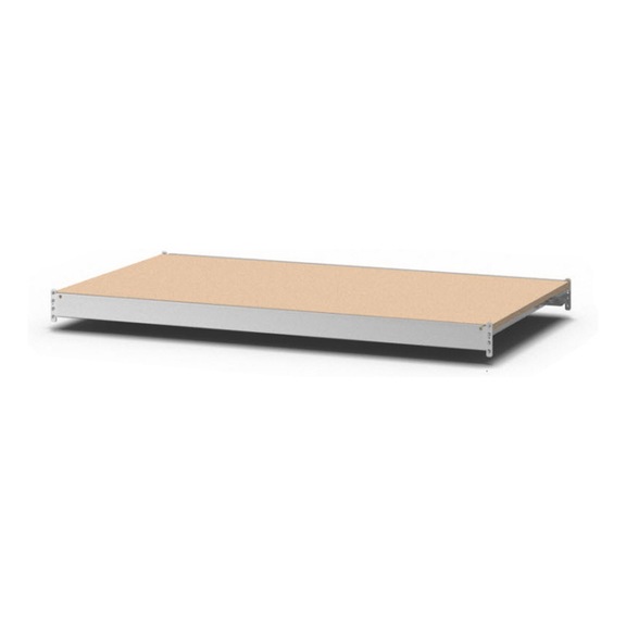 HOFE, tablette supplémentaire, 1 500x600 mm, panneau en bois aggloméré - Tablette supplémentaire pour grandes étagères compartimentées avec panneaux en bois aggloméré