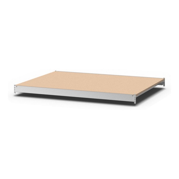 HOFE, tablette supplémentaire, 1 500x800 mm, panneau en bois aggloméré - Tablette supplémentaire pour grandes étagères compartimentées avec panneaux en bois aggloméré