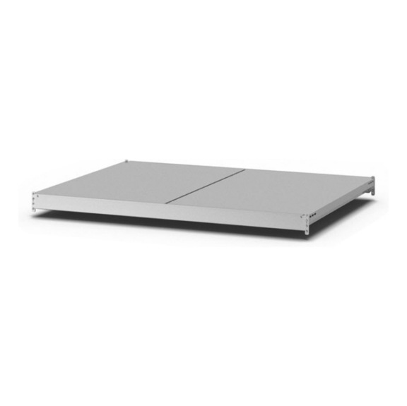 HOFE, tablette supplémentaire, 1 500x800 mm, panneau en acier - Tablette supplémentaire pour grandes étagères compartimentées avec panneaux en acier