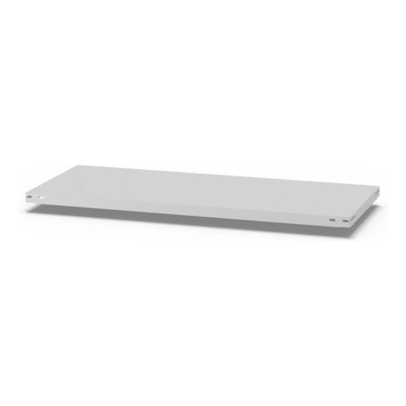 HOFE additional shelf 1,300x500 mm, light grey, dissipative - Additional shelf for ESD shelving racks