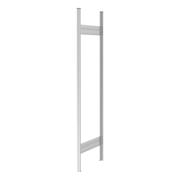 HOFE, cadre de rack 2 000x635 mm, gris clair, 2 panneaux d'accouplement - Cadre de rack