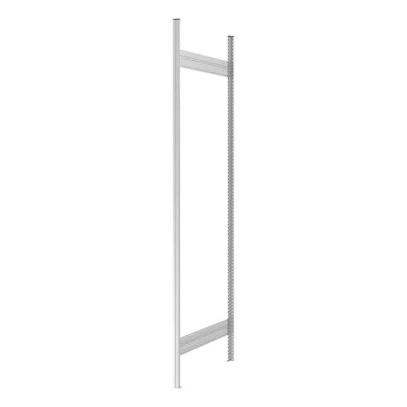 HOFE, cadre de rack 2 500x835 mm, gris clair, 2 panneaux d'accouplement - Cadre de rack