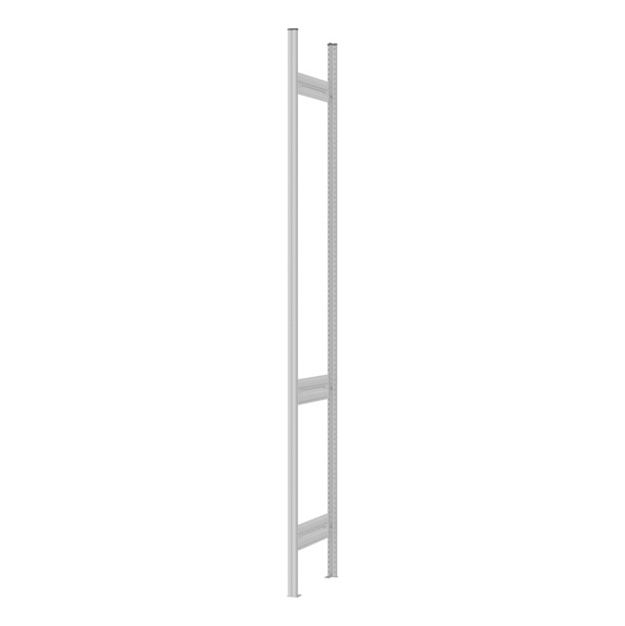 HOFE, cadre de rack 2 700x435 mm, gris clair, 3 panneaux d'accouplement - cadre de rack