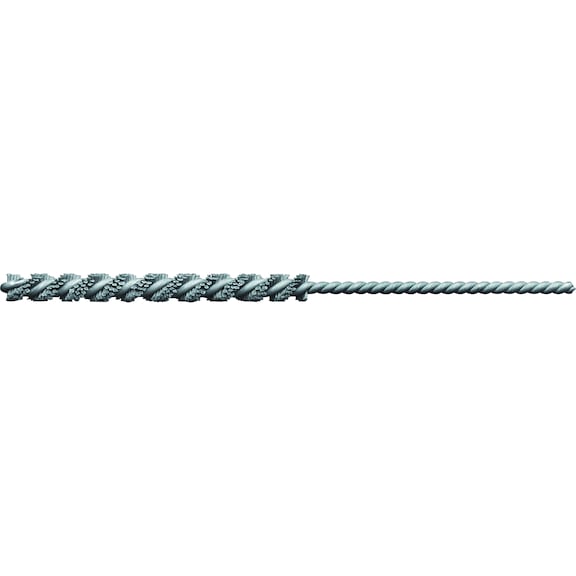 Brosse pour tuyaux micro-abrasive LESSMANN IBE, Ø 13 mm, poils abrasifs SIC K120 - 