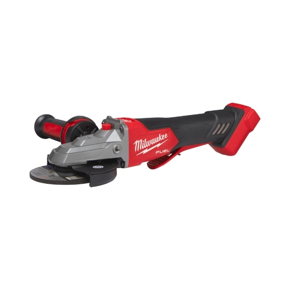 FUEL™ cordless flat head safety angle grinder