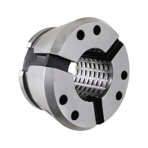 ORION clamping head SK65 w. extension, diameter 40.0&nbsp;mm w/ long. and trans. grvs - Clamping heads, round version