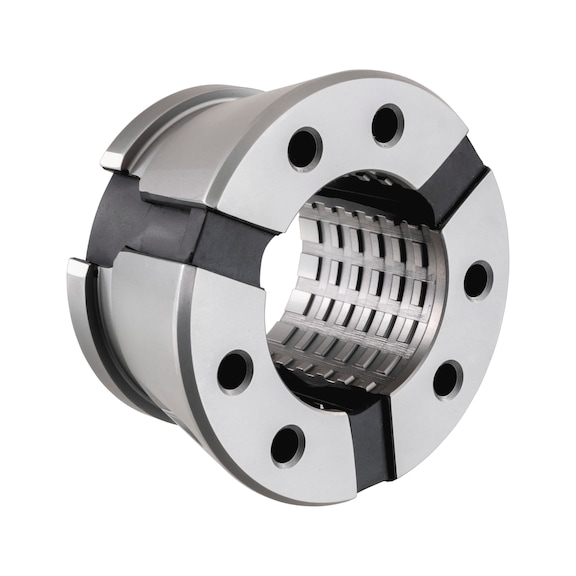 ORION clamping head SK52 w/o exten., dia. 36.0&nbsp;mm, w. long. and trans. grooves - Clamping heads, round version