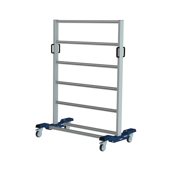 System trolley can be equipped on both sides
