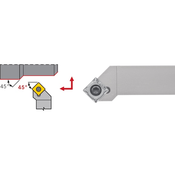 ATORN SSSC 夹持器，正向，右置，SSSC R/L 1616 H09 - SSSC 刀杆，正向，右侧