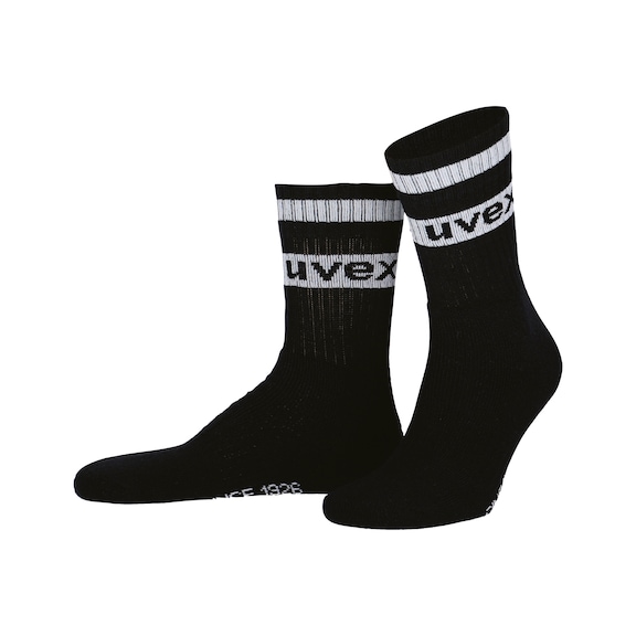 uvex Basic Socken, schwarz, Größe 43-46 - Basic Socken