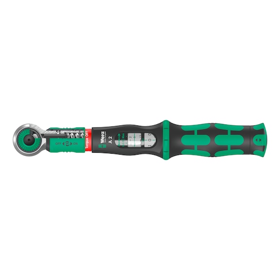 WERA Safe-Torque A 2 1/4 inch hexagon socket torque wrench 2-12 Nm - Safe-Torque A 2 torque wrench