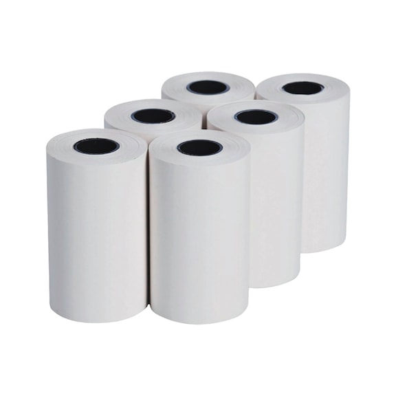 Papier thermique de rechange TESTO (6 rouleaux) pour imprimantes Bluetooth TESTO - Papier thermique de rechange (6 rouleaux)