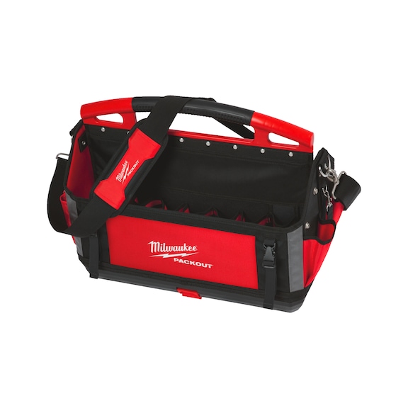 MILWAUKEE Packout 50 cm tool bag 280 x 500 x 430 mm with 32 pockets - PACKOUT tool bag