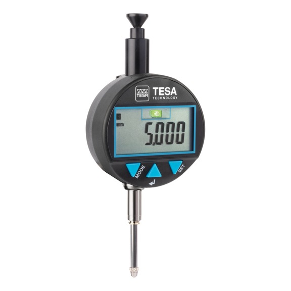 TESA Messuhr DIALTRONIC, 25 mm, ZW 0,001 mm, mit Datenausgang Power RS - Elektronische Messuhr DIALTRONIC
