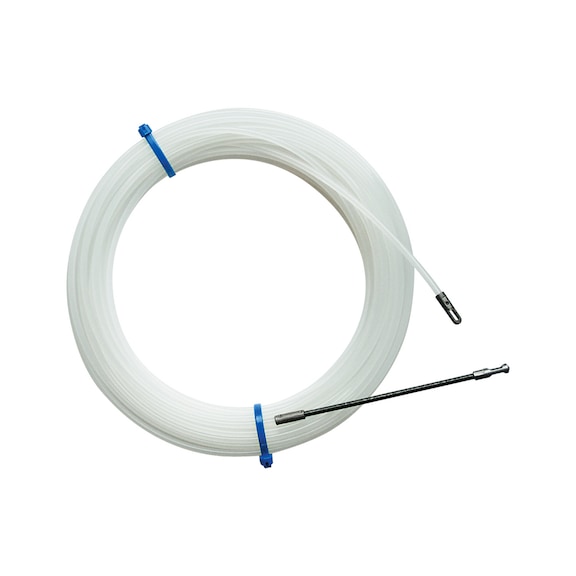 HELLERMANN TYTON ruban tirage de câble en nylon, 20 m de long, 3 mm de diamètre - Ruban de tirage de câble Perlon