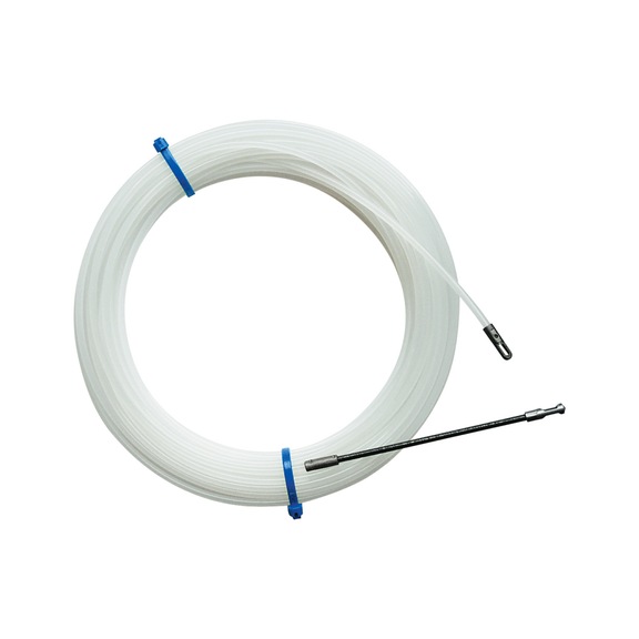 HELLERMANN TYTON ruban tirage de câble en nylon, 30 m de long, 3 mm de diamètre - Ruban de tirage de câble Perlon