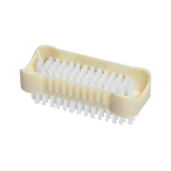 Double-sided nail brush
