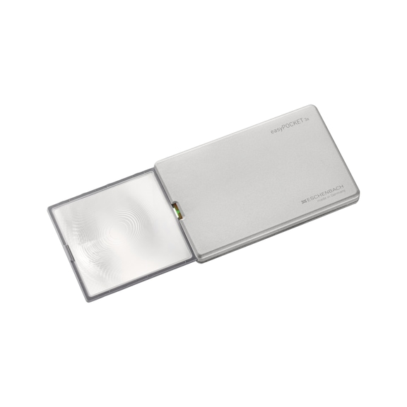 Lupa de bolsillo ESCHENBACH, aumento de 3x, EasyPocket con iluminación LED - Lámpara de lupa de bolsillo easyPOCKET