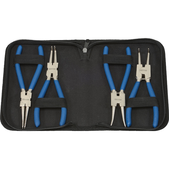HEYTEC circlip pliers for 6-35 mm, 4 pieces - 卡簧钳套件，4 件