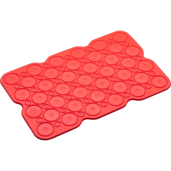 ATORN adapter mat, red, 1 piece, 2.5 x 200 x 300 - Adapter mats