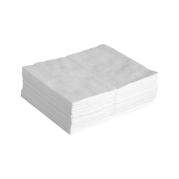 ORION wipes/polishing cloths, 10 x 50 pcs, solv.-resist., white, 400 x 380 mm - ORION wipes/polishing cloths