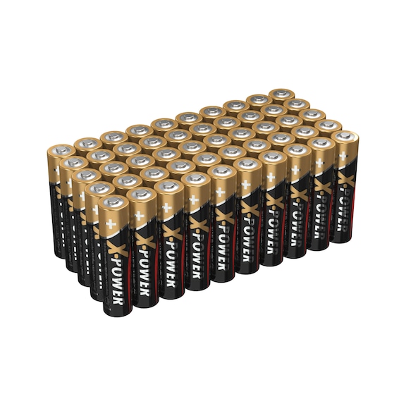X-Power alkaline Premium AAA batteries