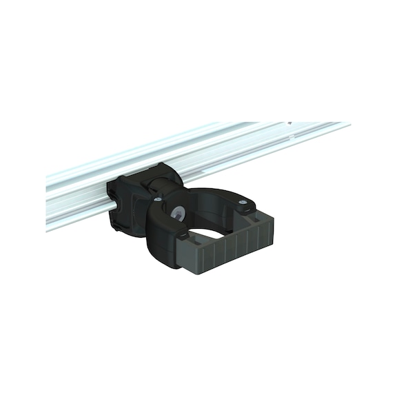 CLIP-O-FLEX (R) 通用支架，适合 20 至 30 毫米直径 -  塑料通用支架