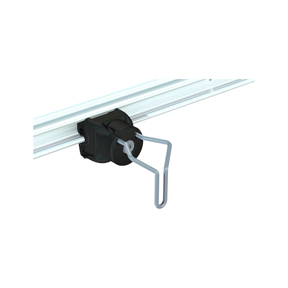 CLIP-O-FLEX (R) tool hook, type G, 50x50 mm - Tool hook