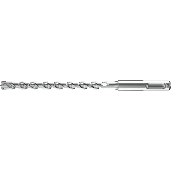 ATORN TC hammer drill bit T=4, 8.0 mm x 210 mm x 150 mm suitable for SDS-plus - Hammer drill bit with four cutting edges and SDS-plus shank