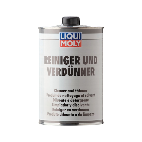 LIQUI MOLY Reiniger und Verdünner Dose 1 l Dichte 0,70 g/cm³ - Reiniger und Verdünner
