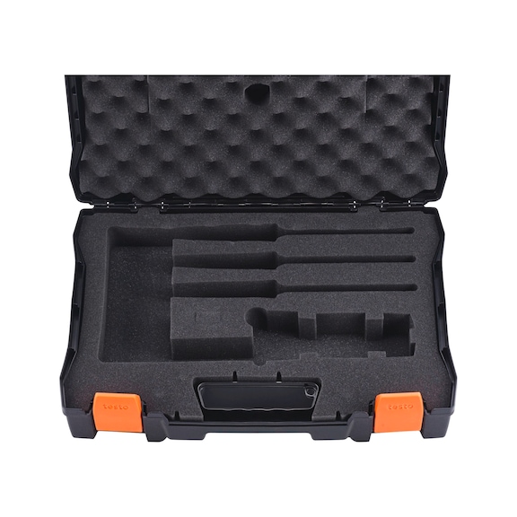 TESTO service case for measuring instruments and probes/sensors with insert - Service case for measuring instrument/sensor