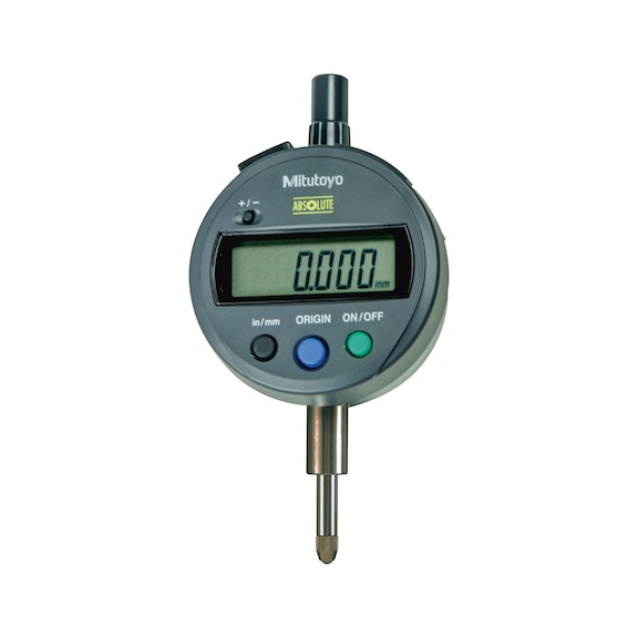 MITUTOYO ID-S 12.7 mm, 0.01 mm, IP 42, flat back panel - Reloj comparador digital ID-S