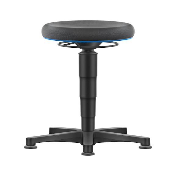 Allround stool with glide runners, Supertec