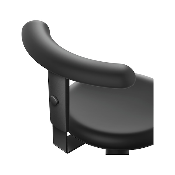 BIMOS Flexstütze Farbe schwarz höhen verstellbare Rückenlehnen - Flexstütze, höhenverstellbar