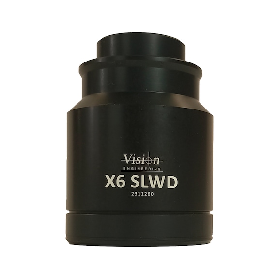 VISION Festobjektiv 6x (SLWD) für Stereo-Mikroskope Mantis ERGO/ PIXO - Festobjektive (SLWD) für okularlose Stereo-Mikroskope Mantis ERGO und Mantis PIXO