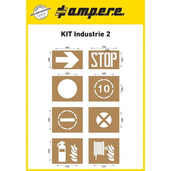 Industrial template KIT 2 - 