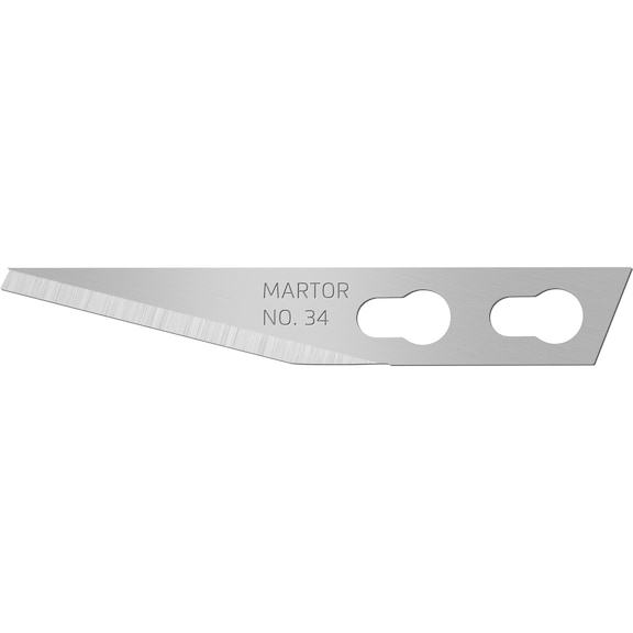 MARTOR replacement blades, 10 pieces, type 34 - Replacement blades, pack of 10
