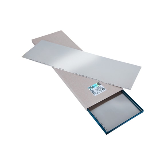 H+S 不锈钢精密塞尺带 0.60&nbsp;毫米，尺寸 150 x 500&nbsp;毫米，5 件装，纸箱包装 - 设计精密的参考板材