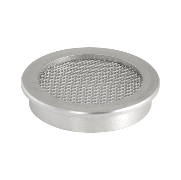 ELMA lid f. sieve capsule, 1 piece, ext. dim. 20x4 mm - Sieve capsule for small parts