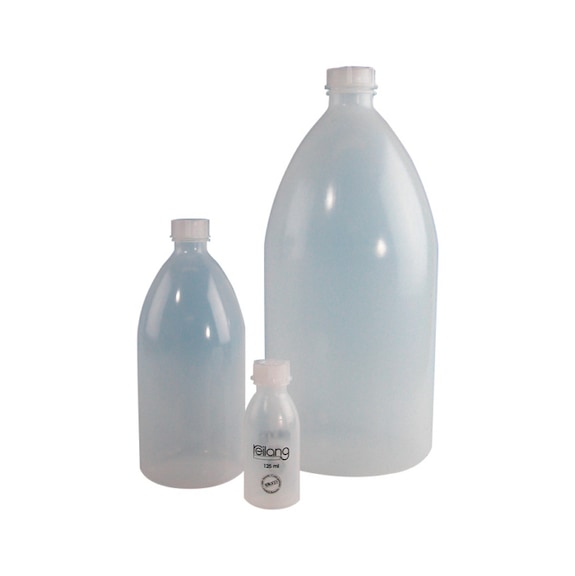 Plastic bottles 0.125-1.0 l