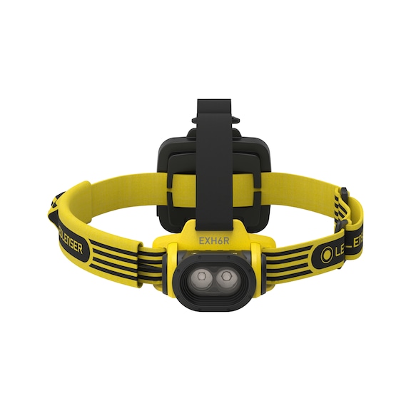 LEDLENSER explosion-protected head lamp EXH6R with rechargeable battery - LED head lamp with explosion protection