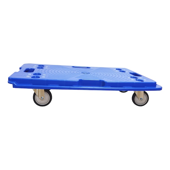 Plastic transport dolly, expandable, load capacity 150 kg