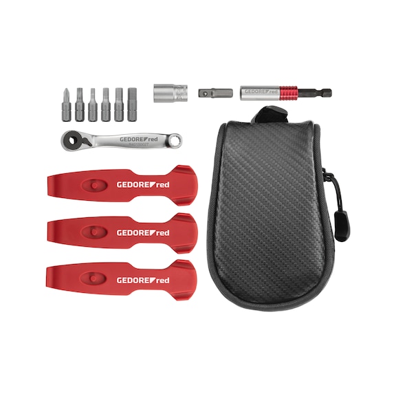 Bike tool set, 13 pieces