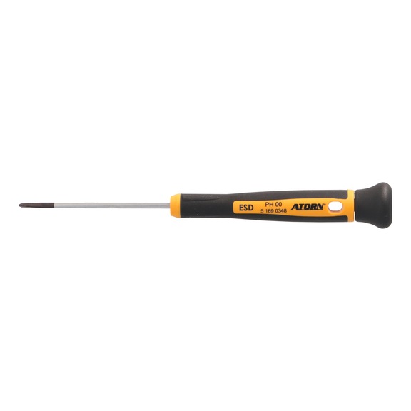 ATORN high-precision screwdriver, PH 00 - ESD Phillips screwdriver